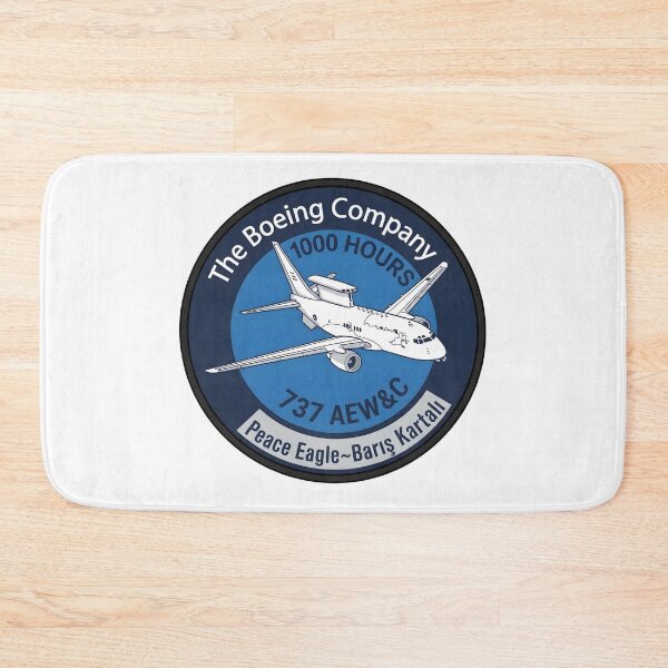 Item preview, Boeing 737 AEW&C Peace Eagle 1000 Flight Hours Patch designed and sold by CharlieDesings.