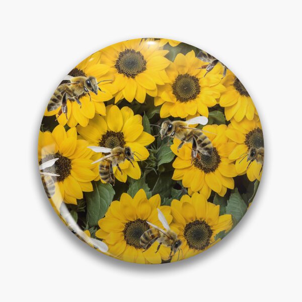 Item preview, Bees and Sunflowers designed and sold by GeoGoose.