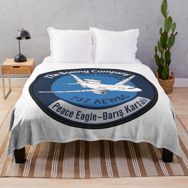 Item preview, Boeing 737 AEW&C Peace Eagle 1000 Flight Hours Patch designed and sold by CharlieDesings.