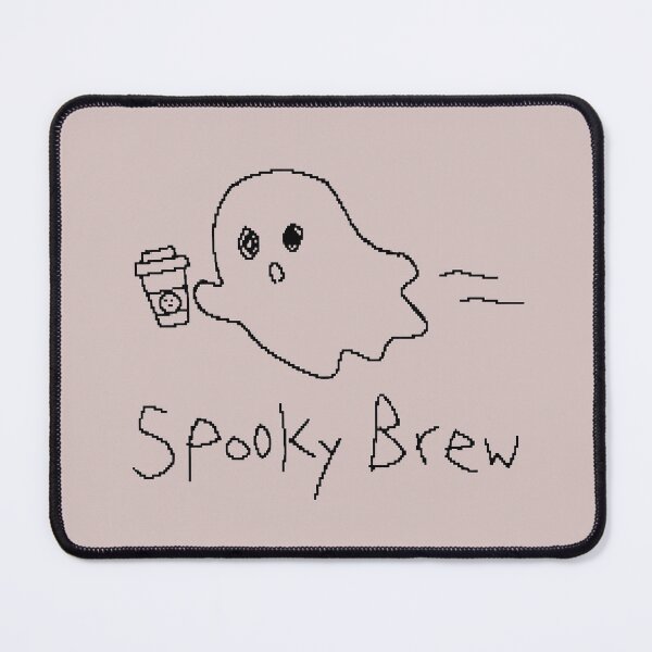 Item preview, Spooky Brew - Floating Ghost with Coffee Takeout Cup Graphic T-Shirt designed and sold by ManggaeJM.