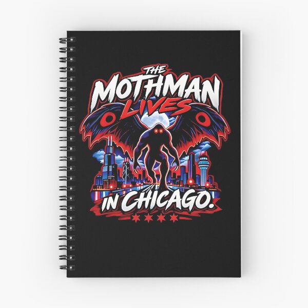 Item preview, The Mothman Lives in Chicago - Chicago Cryptid Legend designed and sold by ViniBall.