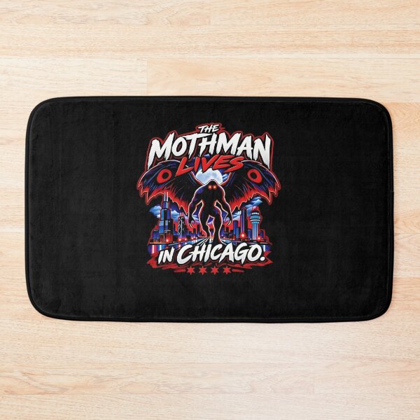 Item preview, The Mothman Lives in Chicago - Chicago Cryptid Legend designed and sold by ViniBall.