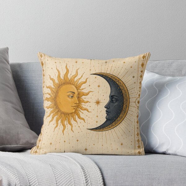 Item preview, Celestial Sun Moon Stars Patchwork | Vintage Cosmic Astrology Collage designed and sold by flowerpower999.