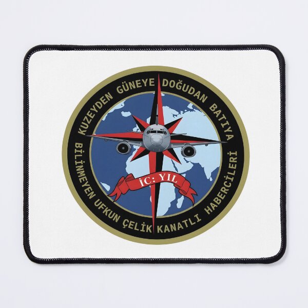 Item preview, Turkish Air Force Boeing 737 Peace Eagle Anniversary Patch designed and sold by CharlieDesings.