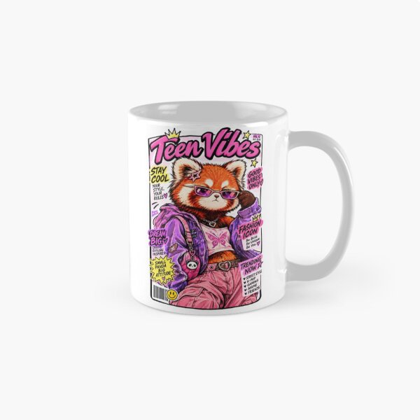 Item preview, Trendy Red Panda Teen Magazine Cover designed and sold by Snurly.