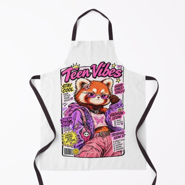 Item preview, Trendy Red Panda Teen Magazine Cover designed and sold by Snurly.