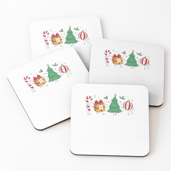 Item preview, Cute Christmas Characters Festive Fun designed and sold by cerima.