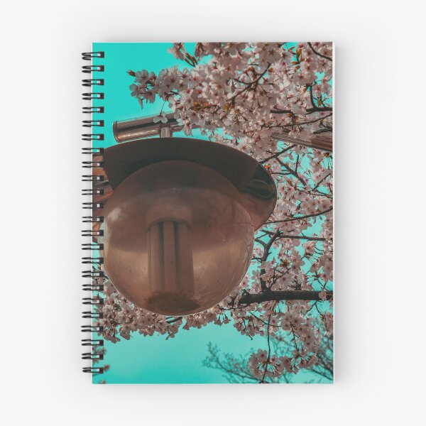Item preview, Cherry Blossoms with Vintage Street Light designed and sold by Nightwindow.
