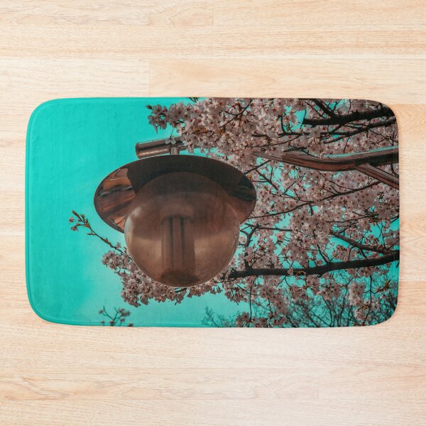 Item preview, Cherry Blossoms with Vintage Street Light designed and sold by Nightwindow.