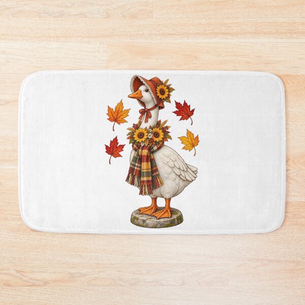 Item preview, Seasonal Porch Goose Wardrobe for Cozy Fall Collectors designed and sold by UrbanCanvvas.