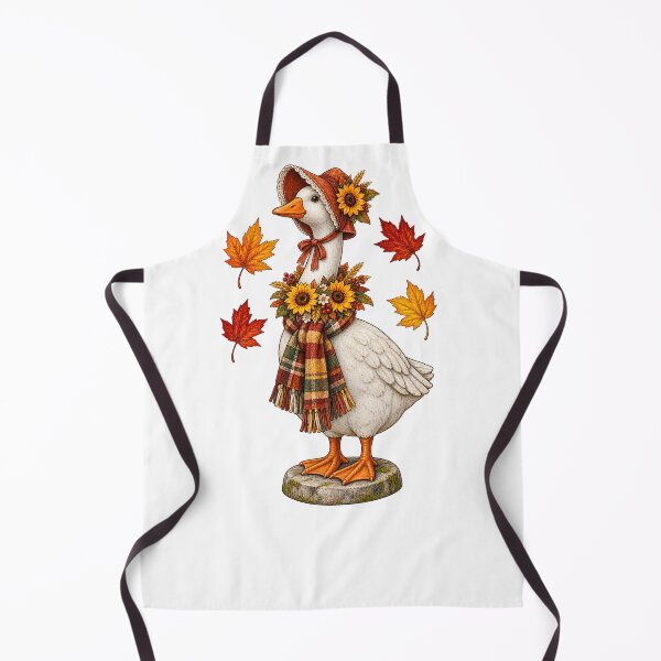 Item preview, Seasonal Porch Goose Wardrobe for Cozy Fall Collectors designed and sold by UrbanCanvvas.