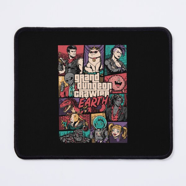 Item preview, Grand Dungeon Crawler Carl Earth Pixel Art Fantasy Collage designed and sold by ViniBall.