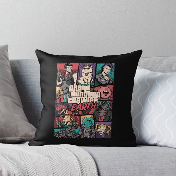 Item preview, Grand Dungeon Crawler Carl Earth Pixel Art Fantasy Collage designed and sold by ViniBall.