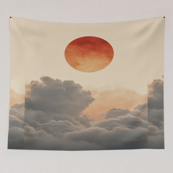 Item preview, Aesthetic Sun Above Clouds Minimalist designed and sold by GeminiArts Studio .