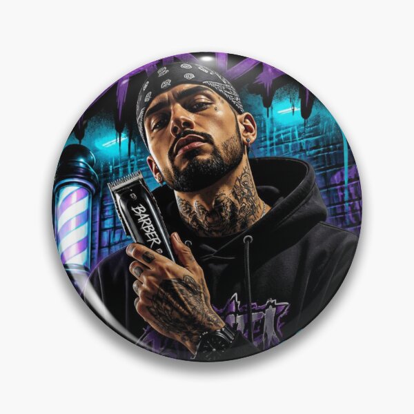 Item preview, Purple Drip Barber Graffiti Streetwear Art designed and sold by Barber MD Culture.
