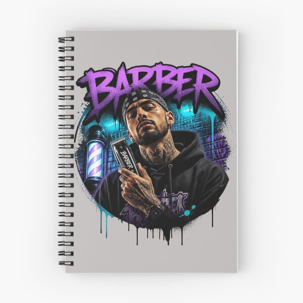Item preview, Purple Drip Barber Graffiti Streetwear Art designed and sold by Barber MD Culture.