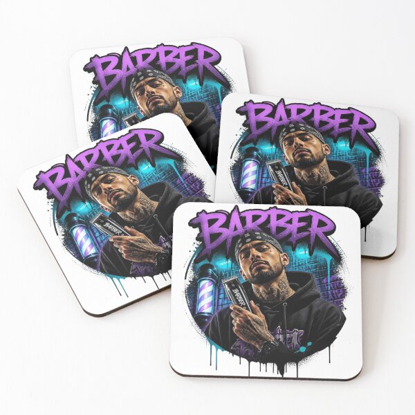 Item preview, Purple Drip Barber Graffiti Streetwear Art designed and sold by Barber MD Culture.