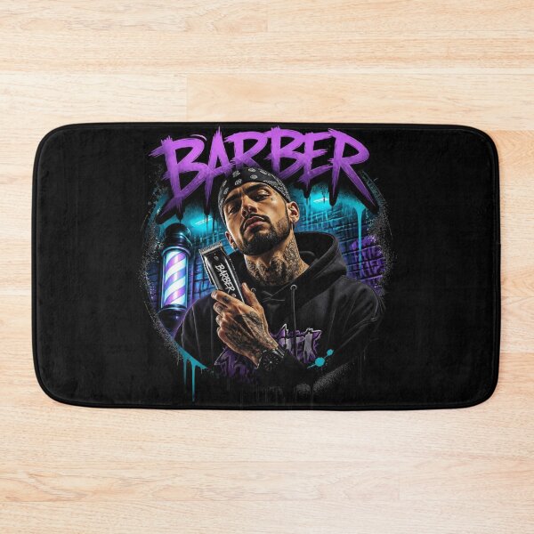 Item preview, Purple Drip Barber Graffiti Streetwear Art designed and sold by Barber MD Culture.