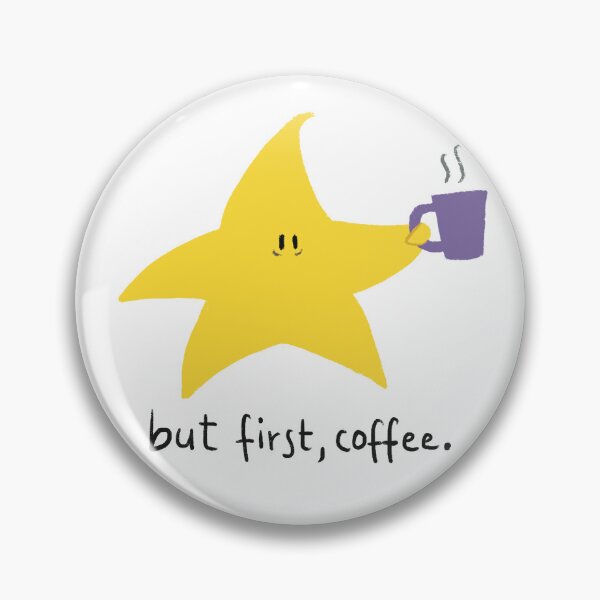 Item preview, but first, coffee designed and sold by tinystarstinymoments.