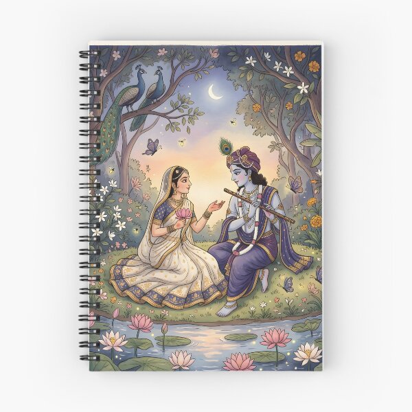 Artikelvorschau, Radha Krishna in Vrindavan entworfen und verkauft von hutofdesigns.