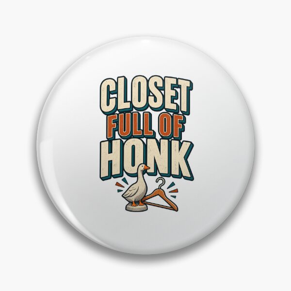 Item preview, Funny Porch Goose Gift — Closet Full of Honk designed and sold by UrbanCanvvas.