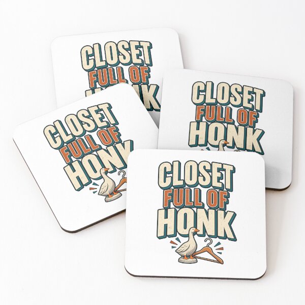 Item preview, Funny Porch Goose Gift — Closet Full of Honk designed and sold by UrbanCanvvas.