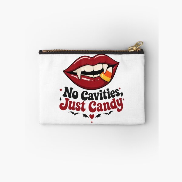 Item preview, No Cavities Just Candy Shirt, Comfort Colors® Vampire Fangs Tee, Funny Halloween Dentist Hygienist Graphic designed and sold by TshirtsLabs.