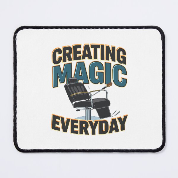 Item preview, Creating Magic Everyday Hairstylist Salon Beauty Sticker designed and sold by Kavya Art.