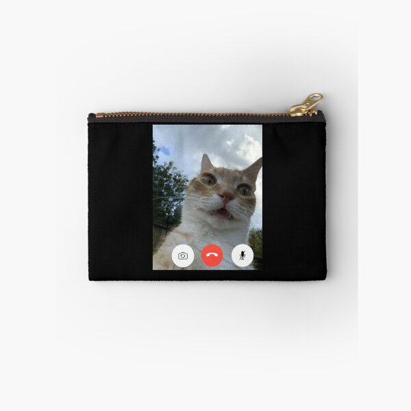 Item preview, Funny Cat Video Call Meme Design designed and sold by cerima.
