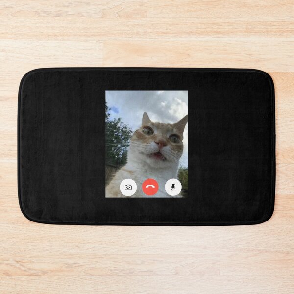 Item preview, Funny Cat Video Call Meme Design designed and sold by cerima.