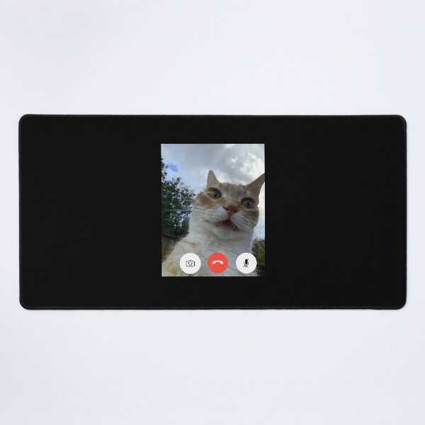 Item preview, Funny Cat Video Call Meme Design designed and sold by cerima.