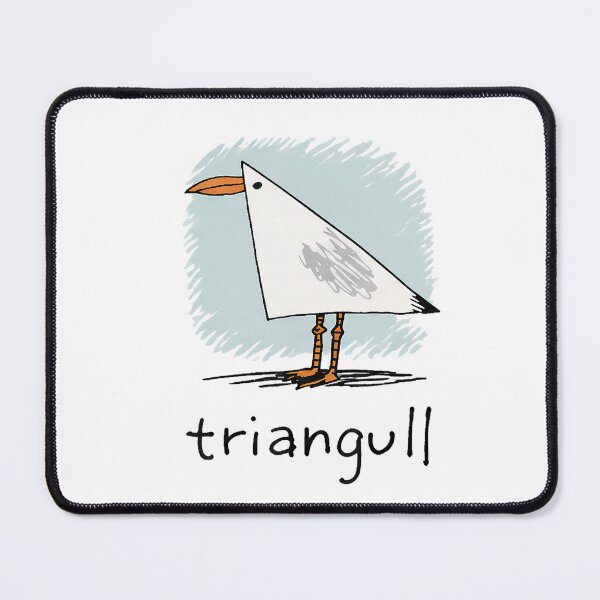 Item preview, Triangull Funny Triangle Seagull Geometry Bird Pun designed and sold by NoeValdric.