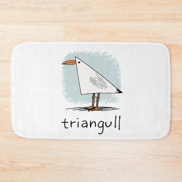 Item preview, Triangull Funny Triangle Seagull Geometry Bird Pun designed and sold by NoeValdric.