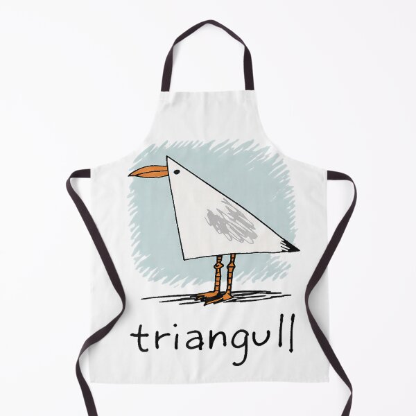Item preview, Triangull Funny Triangle Seagull Geometry Bird Pun designed and sold by NoeValdric.