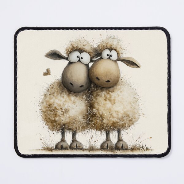 Item preview, Gorgeous Sheep ' Sheep Love Bugs’ BY SHiRLeY MacARTHuR designed and sold by Shirley MacArthur Art.