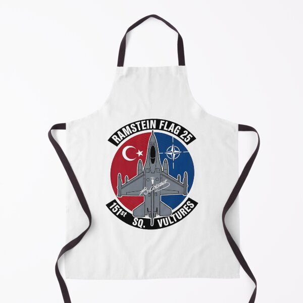Item preview, Turkish Air Force 151st Vultures Squadron Ramstein Flag 25 Patch designed and sold by CharlieDesings.