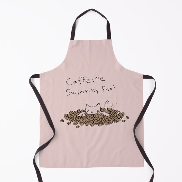 Item preview, Caffeine Swimming Pool - Cute Cat Swimming in Coffee Beans Graphic T-Shirt designed and sold by ManggaeJM.
