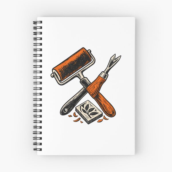 Item preview,  Linocut Printmaker Tools Gift for Block Printing Artists designed and sold by UrbanCanvvas.
