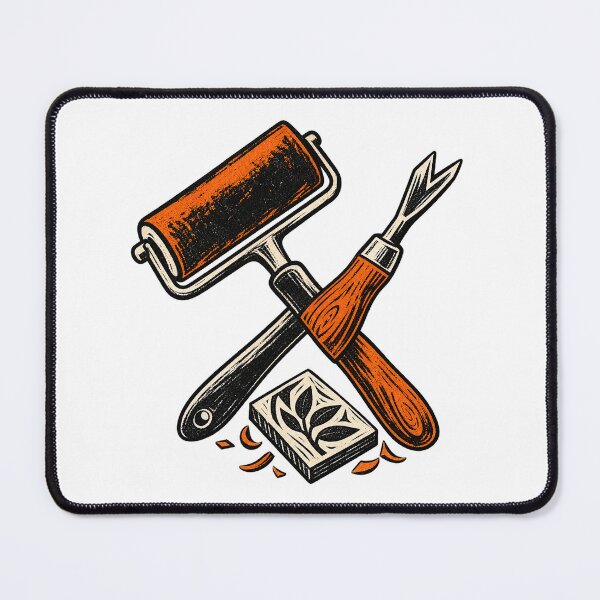 Item preview,  Linocut Printmaker Tools Gift for Block Printing Artists designed and sold by UrbanCanvvas.