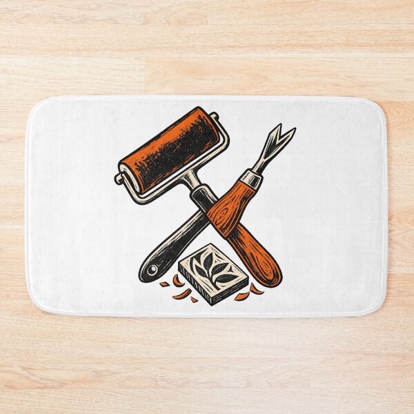 Item preview,  Linocut Printmaker Tools Gift for Block Printing Artists designed and sold by UrbanCanvvas.