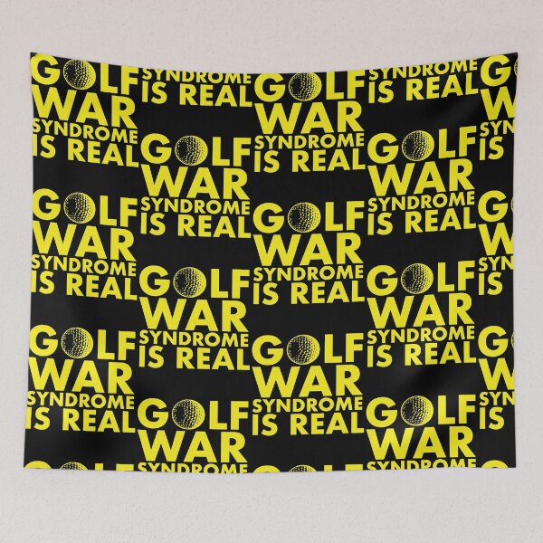 Item preview, Golf War Syndrome Humorous Quote designed and sold by DarylPope.