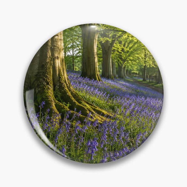 Artikelvorschau, Bluebell Forest Trail durch einen wunderschönen sonnenbeschienenen englischen Wald entworfen und verkauft von ThatSurreyLife.