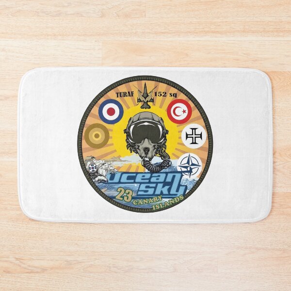 Item preview, Turkish Air Force 152nd Raiders Squadron Ocean Sky 23 Patch designed and sold by CharlieDesings.