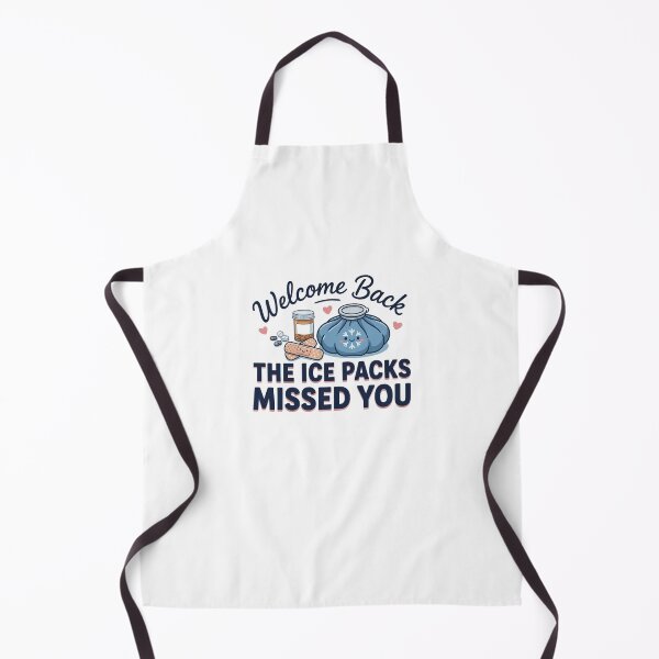 Item preview, Welcome Back The Ice Packs Missed You School Nurse Back to School Humor Cute Medical Recovery Design designed and sold by ByPawel.