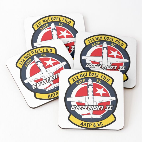 Item preview, Turkish Air Force 212th Special Squadron Cessna Citation II Patch designed and sold by CharlieDesings.