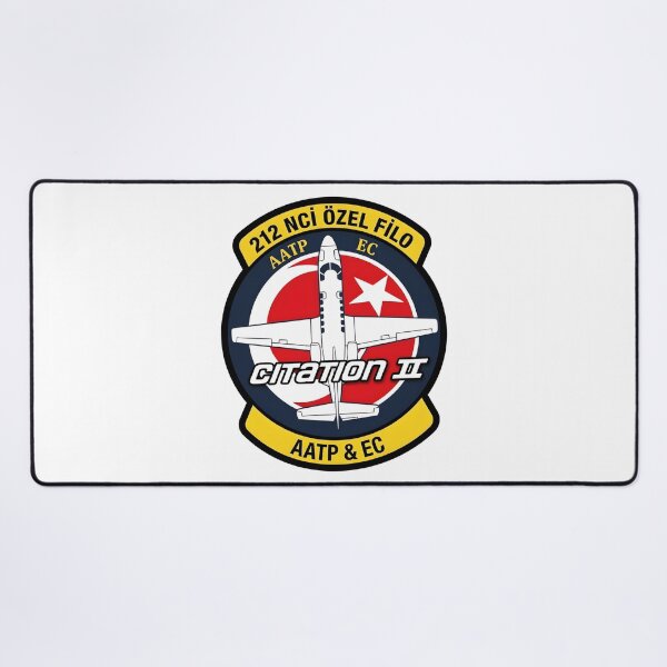 Item preview, Turkish Air Force 212th Special Squadron Cessna Citation II Patch designed and sold by CharlieDesings.