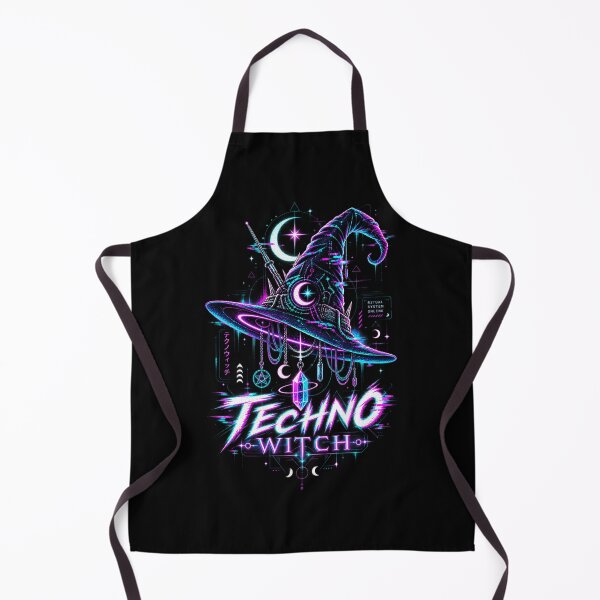 Item preview, Techno Witch – Cyberpunk Glitch Witchcraft designed and sold by JupiterGlitchEmpire.