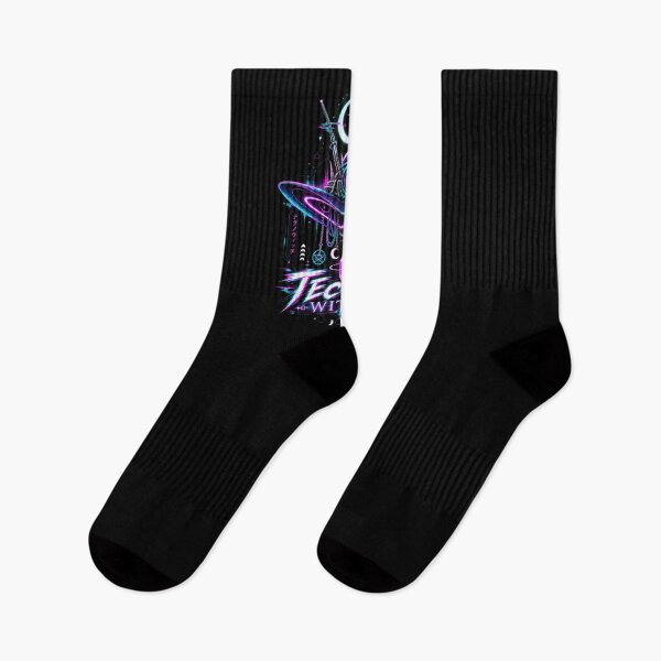 Item preview, Techno Witch – Cyberpunk Glitch Witchcraft designed and sold by JupiterGlitchEmpire.