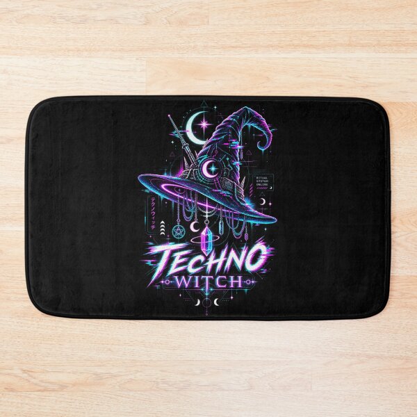 Item preview, Techno Witch – Cyberpunk Glitch Witchcraft designed and sold by JupiterGlitchEmpire.