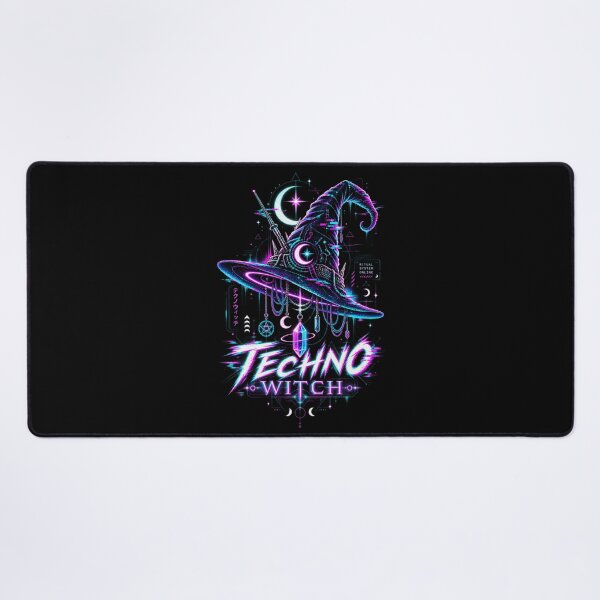 Item preview, Techno Witch – Cyberpunk Glitch Witchcraft designed and sold by JupiterGlitchEmpire.